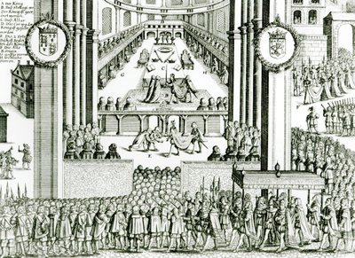 The Coronation of Charles I by German School